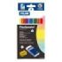 Milan Plastipastel Pack de 12 Ceras de Colores Triangulares - Incluye Goma y Sacapuntas - Bandeja Interior - Colores Surtidos