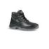 Upower Reptile RS L Calzado de Seguridad Altos - Talla 37 - Cuero Impreso Hidrofugo, Puntal de Acero, Antiperforacion, Suela Antideslizante, Proteccion S3 FO SR - Color Negro