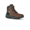 Upower Climb GTX S Calzado de Seguridad Botines - Talla 39 - Empeine Pull-Up Hidrofugo, Impermeable y Transpirable, Puntal Composite, Antiperforacion, Suela Antideslizante PU/VIBRAM - Color Marron
