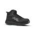 Upower Phoenix ESD Calzado de Seguridad Alto - Talla 44 - Hidrofugo, Resistente al Desgaste, Puntera Fibertoe, Plantilla Antiperforacion Ultraligera, Suela EVA, Proteccion S3S CI HI HRO FO SR - Color Negro