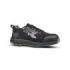 Upower Rook ESD Zapato de Trabajo - Talla 42 - Seguridad Avanzada, Transpirable, Ligero, Puntera Fibertoe, Plantilla Antiperforacion, Suela EVA, Proteccion S1PS HI HRO FO SR - Color Negro
