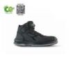 Upower Land UK S ESD Calzado de Trabajo Carbon Neutral - Talla 44 - Seguridad S3S CI FO SR, Puntera AirToe Composite, Antideslizante, Antiestatica, Resistente al Aceite - Color Negro