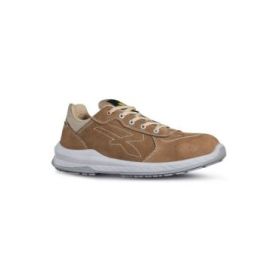 Upower Rajas S ESD Calzado de Seguridad Ligeros - Talla 47 - Antifatiga, Hidrofugos, Puntera Compuesta, Antiperforacion, Antideslizantes, Antiabrasion, Proteccion Contra Frio - Color Beige