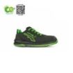 Upower Island UK S ESD Calzado de Seguridad Carbon Neutral - Talla 40 - Proteccion S3S CI FO SR, Confort y Seguridad - Color Negro/Verde
