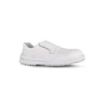 Upower Madrid O ESD Calzado de Seguridad sin Cordones - Talla 44 - Parte Superior Hidrofuga y Transpirable, Suela Antideslizante, Puntera Ultraligera, Proteccion S2 FO SR - Color Blanco