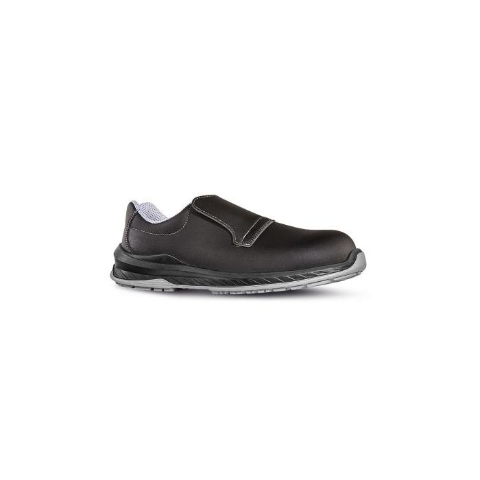 Upower Londra O ESD Calzado de Seguridad - Talla 36 - Parte Superior Hidrofuga, Forro WingTex, Puntera Airtoe Composite, Suela Antiestatica Resistente al Aceite, Proteccion S2 FO SR - Color Negro