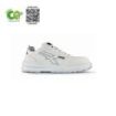 Upower Maple S ESD Calzado de Seguridad Ecologicos - Talla 40 - Puntera AirToe Composite, Antiperforacion, Resistente al Agua, Suela Antideslizante - Color Blanco