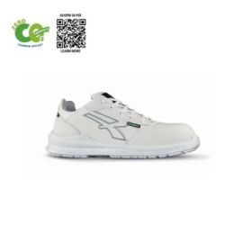 Upower Maple S ESD Calzado de Seguridad Ecologicos - Talla 41 - Puntera AirToe Composite, Antiperforacion, Resistente al Agua, Suela Antideslizante - Color Blanco