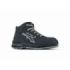 Upower Morrison S ESD Calzado de Seguridad de Alta Resistencia - Talla 42 - Puntera de Poliuretano, Parte Superior Putek Plus, Suela Antideslizante, Proteccion S3S CI FO SR - Color Negro
