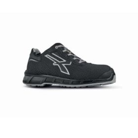Upower Jackson S ESD Calzado de Seguridad Bajos - Talla 41 - Proteccion S3S CI FO SR, Antideslizantes, Antiabrasion, Antiestaticos, Punta Compuesta Ligera, Suela Resistente al Frio - Color Negro