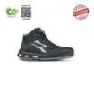 Upower Coast UK S ESD Calzado de Seguridad - Talla 47 - Puntera AirToe Composite, Antiperforacion Transpirables, Suela Antideslizante - Color Negro