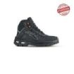 Upower Rescue S ESD RS Zapato de Seguridad Alto - Talla 47 - Resistente a la Abrasion, Repelente al Agua, Forro Transpirable, Puntera Compuesta, Suela Amortiguadora, Proteccion S3S CI FO SR - Color Gris Oscuro