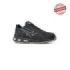 Upower Carbon S ESD Calzado de Seguridad Bajos - Talla 35 - Cuero Nubuck Resistente, Puntera de Aluminio, Hidrofugos, Antiarrugas, Antideslizantes, Suela de Poliuretano, Proteccion S3S CI FO SR - Color Negro