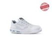 Upower June O Calzado de Seguridad Bajos - Talla 41 - Ligeros y Comodos, Empeine Nylon Ultra-Transpirable, Puntal Composite, Suela Antideslizante, Proteccion S1 FO SR - Color Blanco