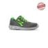 Upower Summer S ESD Calzado de Seguridad - Talla 45 - Puntera AirToe Aluminium, Antipinchazos, Suela Infinergy, Transpirable, Proteccion S1PS FO SR - Color Gris/Verde