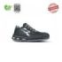 Upower Aspen UK S ESD Calzado de Seguridad Ecologicos - Talla 44 - Puntera AirToe Aluminium, Antiperforacion, Suela PU, Transpirables, Antideslizantes, Proteccion S3S CI FO SR - Color Negro