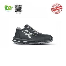 Upower Aspen UK S ESD Calzado de Seguridad Ecologicos - Talla 45 - Puntera AirToe Aluminium, Antiperforacion, Suela PU, Transpirables, Antideslizantes, Proteccion S3S CI FO SR - Color Negro