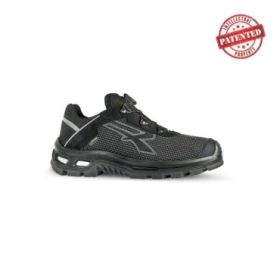Upower Sauron S Zapato de Seguridad - Talla 44 - Resistente a la Abrasion, Repelente al Agua, Forro Gore-Tex, Puntera de Aluminio, Proteccion S7S CI HI HRO FO SR - Color Gris Oscuro