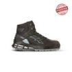 Upower Caleb S ESD Calzado de Seguridad - Talla 42 - Empeine de Microfibra Hidrofuga, Puntera AirToe Aluminium, Sistema Antiperforacion, Plantilla Anatomica Transpirable - Color Negro