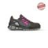 Upower Ivy S ESD Calzado de Trabajo de Seguridad - Talla 37 - Empeine Transpirable, Puntera Reforzada, Plantilla Anatomica Antibacteriana, Proteccion AirToe Aluminium, Sistema Infinergy - Color Gris/Rosa
