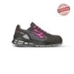 Upower Ivy S ESD Calzado de Seguridad de Trabajo - Talla 38 - Empeine Transpirable, Puntera Reforzada, Plantilla Anatomica Antibacteriana, Proteccion AirToe Aluminium, Retorno de Energia Infinergy - Color Gris/Rosa