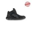 Upower Nek Plus S ESD Calzado de Seguridad Altos - Talla 46 - Cuero Nubuck, Puntera de Aluminio, Hidrofugos, Antiarrugas, Antideslizantes, Suela PU/PU High Rebound, Proteccion S3S CI FO SR - Color Negro