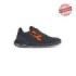 Upower Taurus Plus S ESD Calzado de Seguridad - Talla 42 - Puntera AirToe Aluminium, Antipinchazos, Alta Resistencia a la Abrasion, Suela PU/PU High Rebound, Proteccion S3S CI FO SR - Color Gris Oscuro/Naranja