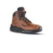 Upower Iron RS S Calzado de Seguridad Botines - Talla 45 - Empeine Piel Pull-Up Hidrofugo, Aislamiento Thinsulate, Puntal AirToe Composite, Suela Antiperforacion Antideslizante - Color Marron