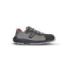 Upower Coal S Calzado de Seguridad Ligeros - Talla 35 - Gamuza Perforada, Transpirables, Puntal AirToe Composite, Antideslizantes, Proteccion S1PS FO SR - Color Gris