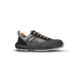Upower Sprint O ESD Calzado de Seguridad Bajos - Talla 40 - Ligereza y Confort, Gamuza Airnet, Transpirables, AirToe Composite, Antiperforacion, Antideslizante, Proteccion S1 FO SR - Color Gris Oscuro