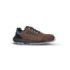Upower Leo S Calzado de Seguridad Bajos - Talla 38 - Gamuza Hidrofuga, AirToe Composite, Antiperforacion, Antideslizante, Proteccion S3S FO SR - Color Marron