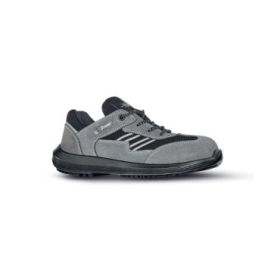 Upower California S Calzado de Seguridad Bajos - Talla 41 - Maxima Comodidad, Empeine Gamuza, AirToe Composite, Antiperforacion, Suela Antideslizante, Proteccion S1PS FO SR - Color Gris