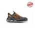 Upower Ryder S ESD Calzado de Seguridad Bajos - Talla 41 - Parte Superior de Nailon Ultraflexible y Gamuza Suave, Puntera de Aluminio, Suela Antideslizante, Proteccion S1PS FO SR - Color Gris/Naranja