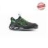 Upower Negan S ESD Calzado de Seguridad Bajos - Talla 39 - Comodidad y Ligereza, Nailon Ultraflexible y Gamuza Suave, Puntera de Aluminio, Suela Antideslizante, Proteccion S1PS FO SR - Color Gris/Verde