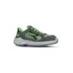 Upower Specter S ESD Calzado de Seguridad Bajos - Talla 41 - Parte Superior Airnet Ultraflexible, Puntera de Aluminio, Suela Antideslizante, Proteccion S1PS FO SR - Color Gris/Verde