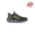 Upower Sven S ESD Calzado de Seguridad Bajos - Talla 39 - Resistencia a la Abrasion, Impermeables y Transpirables, Puntera de Aluminio, Suela Antideslizante, Proteccion S3S CI FO SR - Color Negro Amarillo