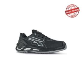 Upower Zorbi S ESD Calzado de Seguridad Bajos - Talla 37 - Hidrorepelentes y Transpirables, Escudo Anti-Impactos, Puntera de Aluminio, Suela Antideslizante, Proteccion S3S CI FO SR - Color Negro