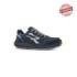 Upower Nash S ESD Calzado de Seguridad Bajos - Talla 37 - Gamuza Perforada, Puntera de Aluminio, Antideslizante, Suela PU/PU High Rebound, Proteccion S1PS FO SR - Color Azul Oscuro