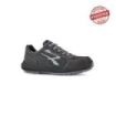 Upower Rigel S ESD Calzado de Seguridad Bajos - Talla 48 - Gamuza Perforada, Puntera de Aluminio, Antideslizante, Suela PU/PU High Rebound, Proteccion S1PS FO SR - Color Gris Oscuro