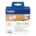 Brother DK11209 - Etiquetas Originales Precortadas de Direccion Pequeñas - 29x62 mm - 800 Unidades - Texto negro sobre fondo bl