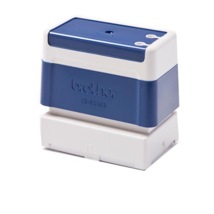Brother PR3458E6P Montura de Sellos Original - 34x58mm - Color Azul