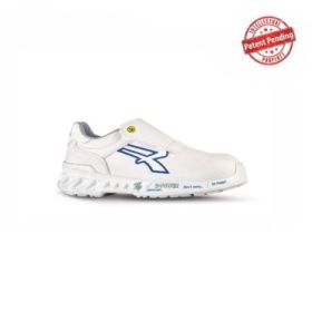 Upower Alan O ESD Calzado de Seguridad Ultraligeros - Talla 36 - Empeine Hidrorrepelente, Suela Antideslizante, Plantilla Antibacteriana, Puntera AirToe Aluminium, Proteccion S2 FO SR - Color Blanco