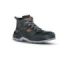 Upower Premiere L Botines de Seguridad - Talla 38 - Empeine Piel Hidrofuga, Inserciones Transpirables, Puntal Composite, Antiperforacion, Antideslizante, Proteccion S3 FO SR - Color Negro