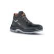 Upower Innovation RS L Botines de Seguridad - Talla 42 - Empeine Piel Hidrofugo, Puntal Composite, Lamina Acero Ergonomica, Suela Antideslizante, Proteccion S3 FO SR - Color Negro