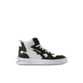 Upower Exa Calzado de Seguridad Alto - Talla 41 - Proteccion OB SR, Diseño Ergonomico, Suela Antideslizante - Color Blanco/Verde Oscuro