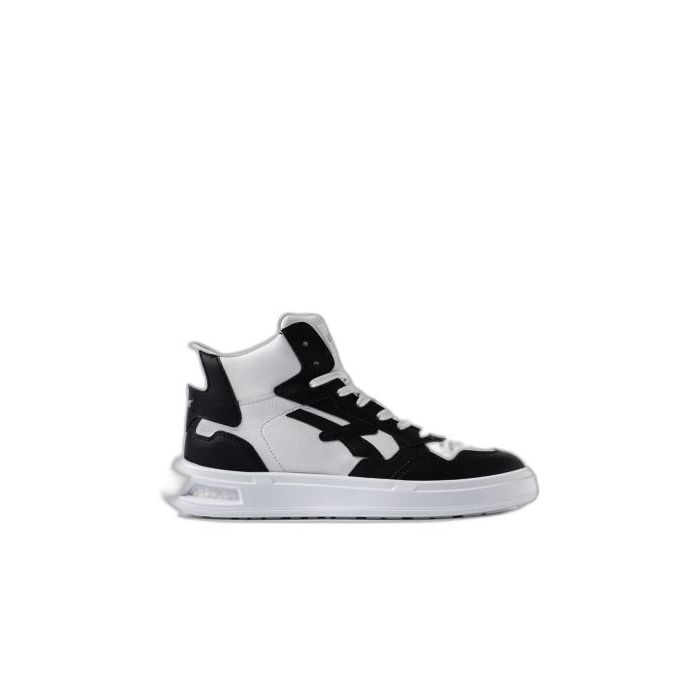 Upower Hunter Calzado de Seguridad Alto - Talla 46 - Proteccion OB SR, Diseño Ergonomico, Suela Antideslizante - Color Blanco/Negro