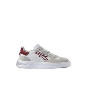 Upower Venom Calzado de Seguridad Bajo - Talla 45 - Proteccion OB SR, Peso Neto Ligero - Color Blanco/Gris/Rojo