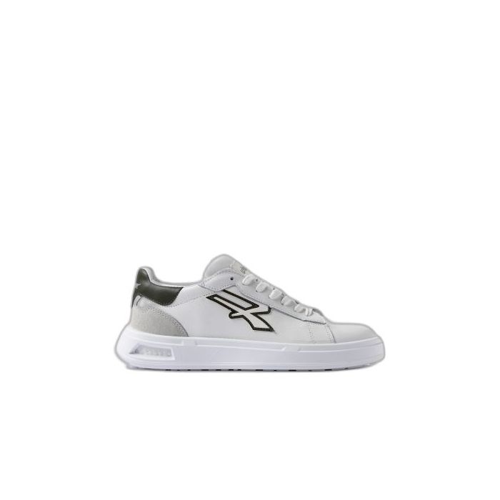 Upower Snake Calzado de Seguridad Bajo - Talla 38 - Proteccion OB SR, Diseño Ergonomico, Suela Antideslizante - Color Blanco/Verde Oscuro