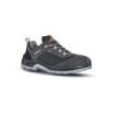 Upower Twister S Calzado de Seguridad - Talla 43 - Empeine Gamuza y Malla Transpirable, Puntal Compuesto, Antiperforacion, Antideslizante, Suela Doble Densidad, Proteccion S1PS FO SR - Color Gris Oscuro