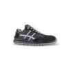 Upower Fangio S Calzado de Seguridad Bajos - Talla 45 - Empeine de Gamuza, Ultra Transpirables, Puntal de Aluminio, Anti-Pinchazos, Suela Antideslizante, Proteccion S1PS FO SR - Color Gris